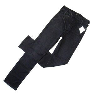 NWT Mother Right-Away Rider in Encounters At Night Stretch Straight Jeans 28